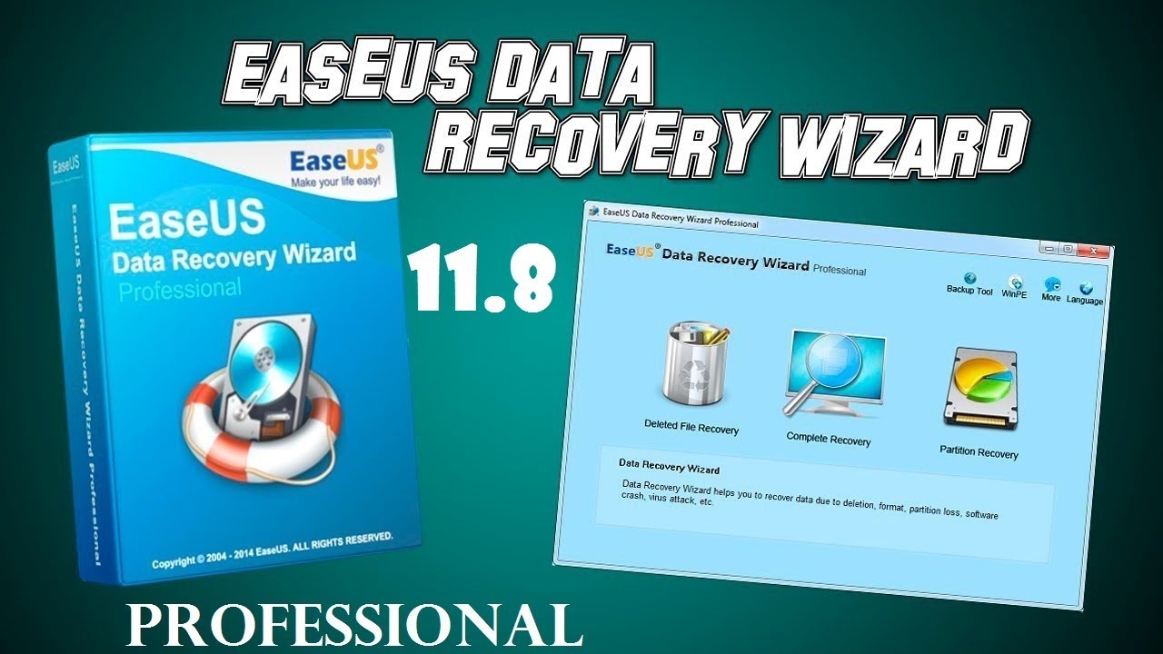 Easeus Data Recovery Wizard Professional 7.5 With Serial Key And Crack