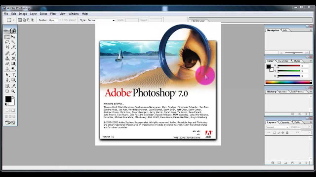 Photoshop 7.0 for free full version with serial key codes